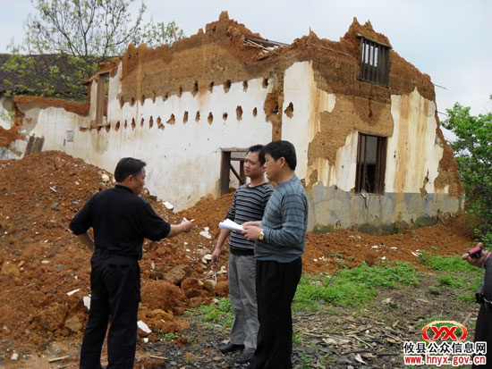连降大雨，攸县民政局派员到部分受灾乡镇组织生产自救