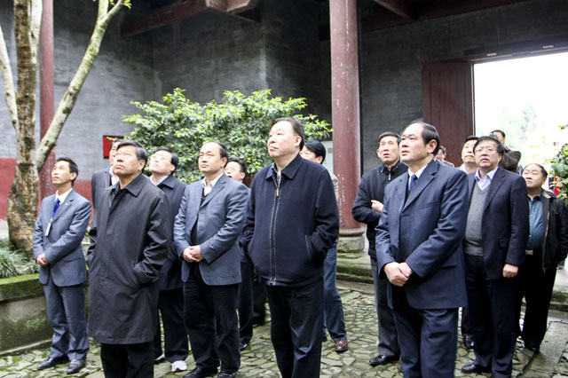 北京市政协主席阳安江到炎陵考察