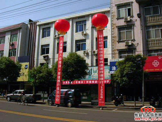 攸县物价局开展纪念《价格法》颁布实施十二周年宣传活动