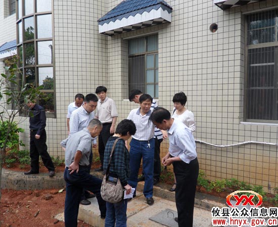 省卫生厅副巡视员丁绍云来攸县调研“洁净大行动”及农村改厕工作