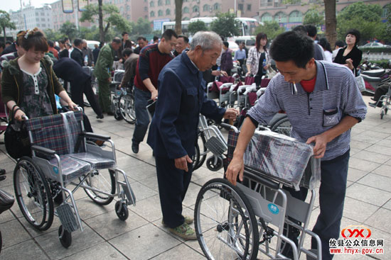 第20次全国助残日，攸县举行残疾人辅助用品捐赠仪式