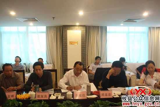 湖南省县域经济研究学会古建佳率专家组来攸县调研