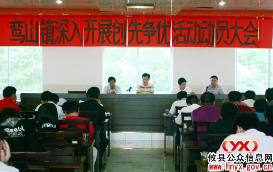 攸县鸾山镇动员部署“创先争优”活动
