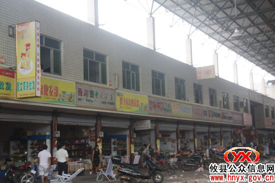 攸州农贸大市场正在“改造升级”中