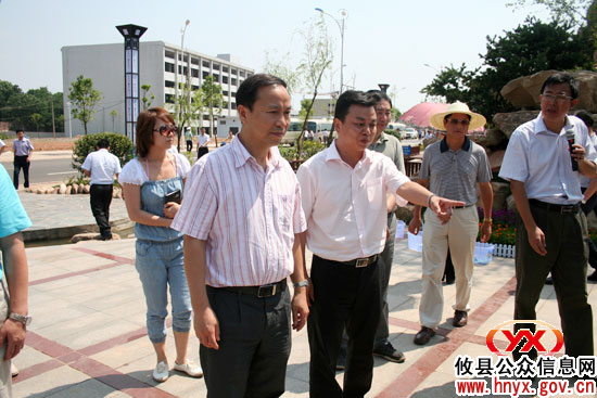 攸县被列为全市“三大战役”工作流动会议考察现场