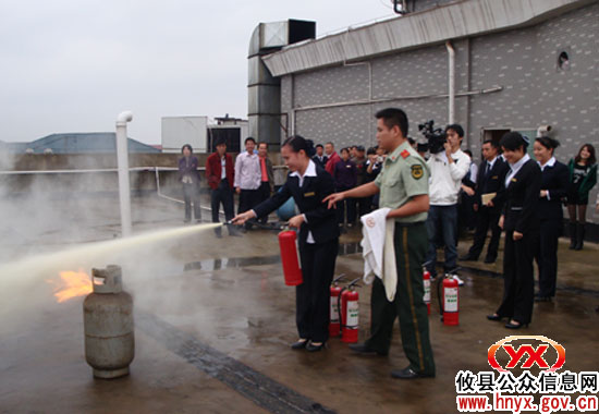 攸县消防大队深入辖区部分酒店进行消防安全培训