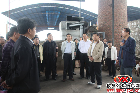 邝邹飞带队深入有关乡（镇）村组察看经济社会发展情况