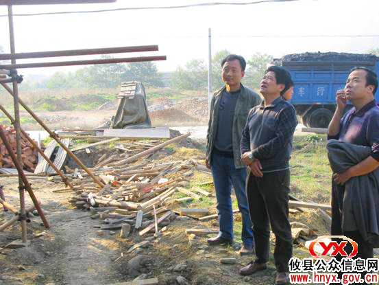 攸县国土资源局主要领导带队深入基层进行工作督查