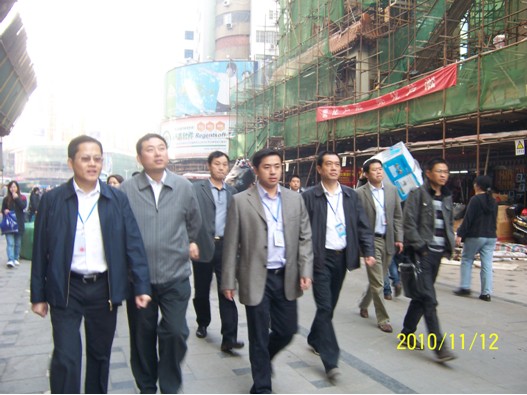 市委常委、常务副市长王志刚一行督查我区城市提质工作