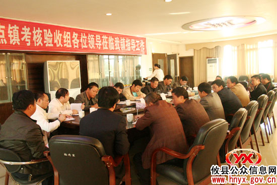 邝邹飞率部分县直单位“一把手”到网岭镇现场办公