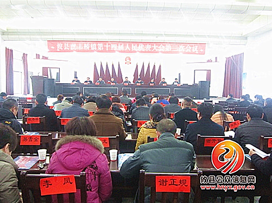 黄丰桥镇召开镇第十四届人民代表大会第三次会议