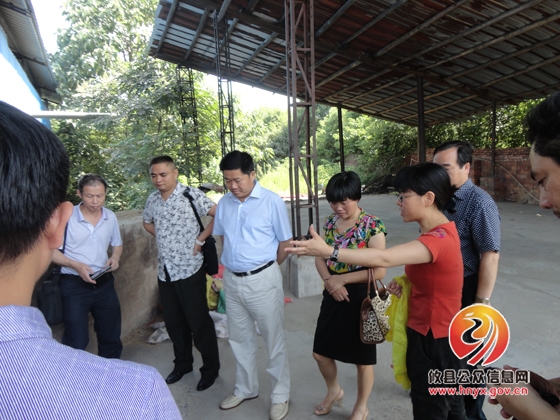 省农机局副局长王元宝一行来攸调研