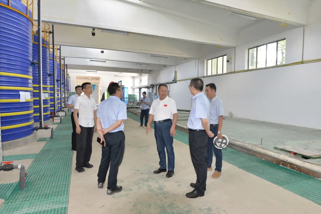 市领导赴市水务集团开展专题调研