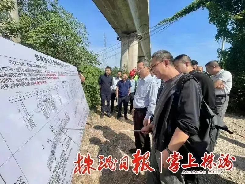 市委副书记、市长陈恢清调研铁东路北一期和新塘西路项目