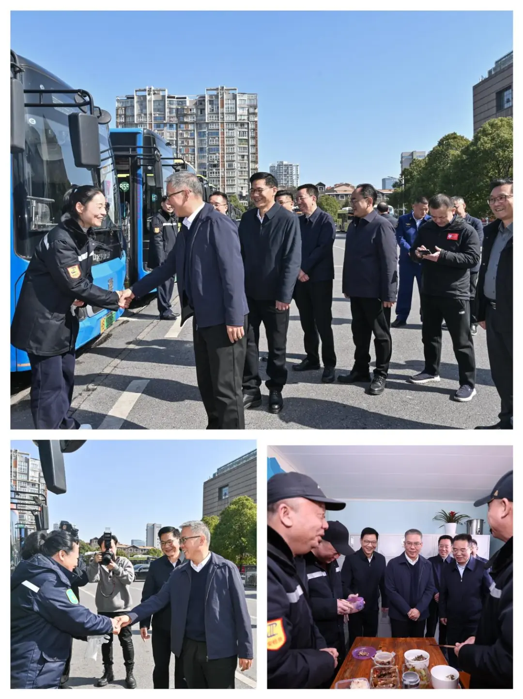 市领导走访慰问市公交集团一线职工