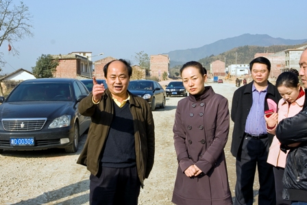 李晖书记视察炎陵县城镇建设（图片新闻）