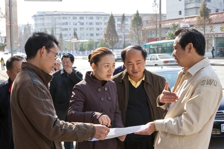 李晖书记视察炎陵县城镇建设（图片新闻）