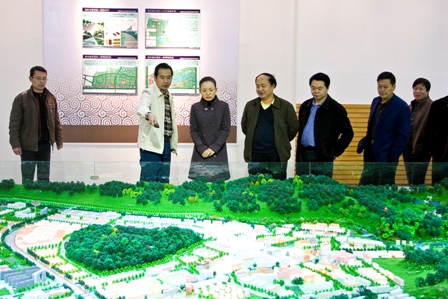 李晖书记视察炎陵县城镇建设（图片新闻）