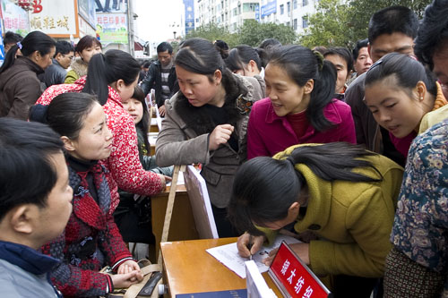 炎陵县成功举办“送政策、送信息、送岗位、送服务”春风行动公益活动