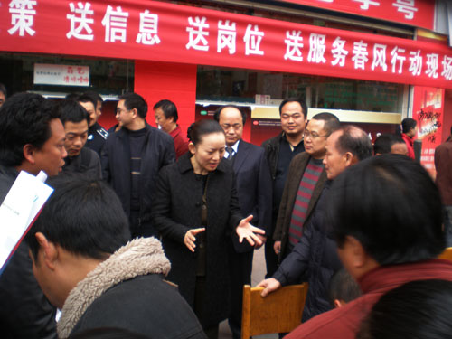 炎陵县成功举办“送政策、送信息、送岗位、送服务”春风行动公益活动