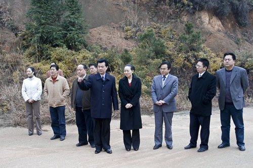 省林业厅邓三龙厅长深入炎陵县指导林业工作