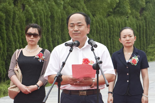 炎帝陵一期续建工程正式动工