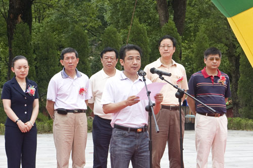 炎帝陵一期续建工程正式动工