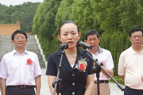 炎帝陵一期续建工程正式动工