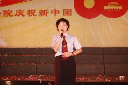 攸县法院认真组织参加庆祝建国60周年文艺汇演