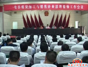 攸县启动煤炭加工与销售企业的清理整顿工作