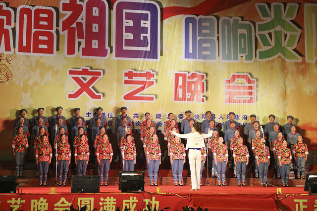 《歌唱祖国 唱响炎陵》文艺晚会隆重举行