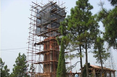 攸县启动六十分烈士纪念碑修缮工作