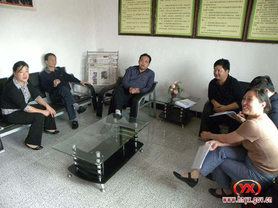 省农村党风廉政建设工作检查组来我县考察