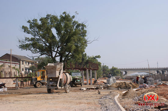 滨江风光带美丽塑造中