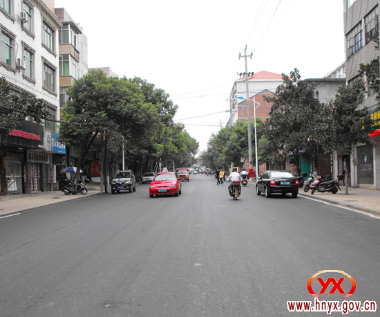 今日攸县之城市主干道