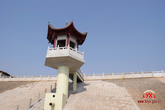 滨江风光带美丽塑造中