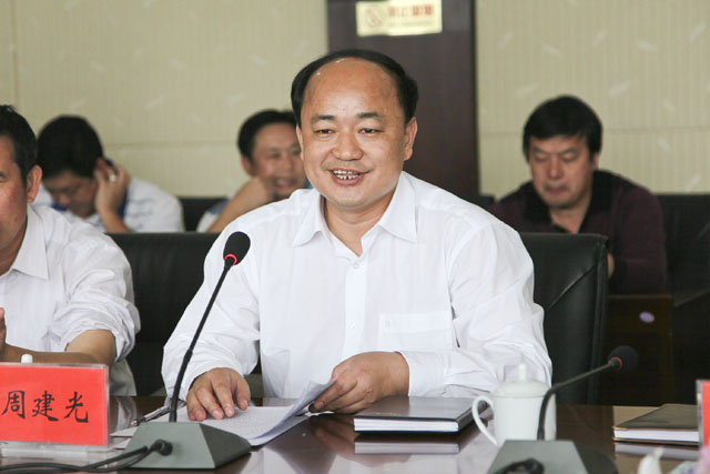 攸县党政考察团到我县考察