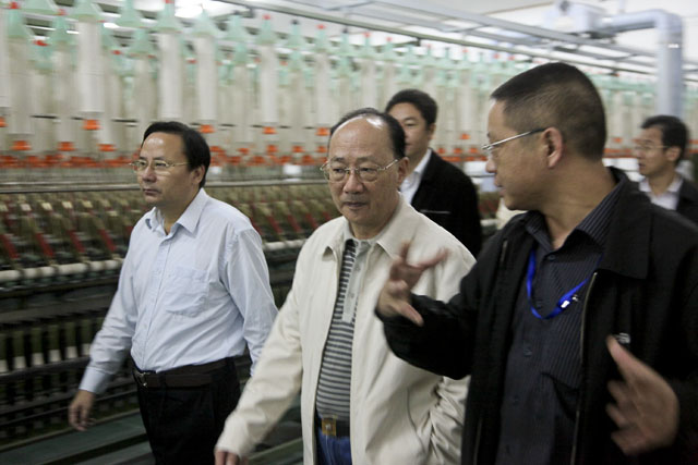 王汀明在我县进行工作调研