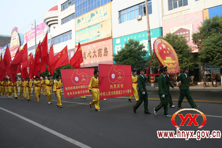 全县老年文体展示活动今在县体育场隆重举行