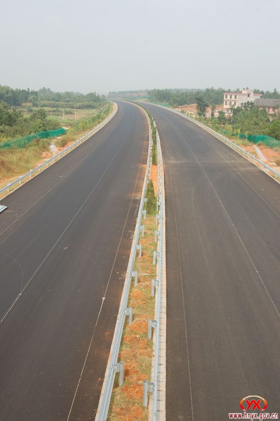 衡炎高速攸县段及安攸连接线工程接近尾声