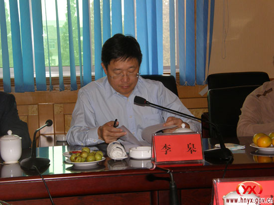 省政府副秘书长、省信访局局长李皋一行来攸检查工作