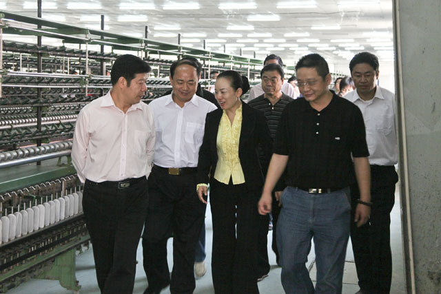 攸县党政考察团到我县考察