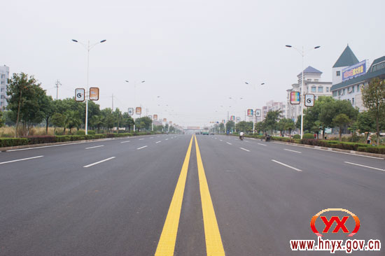 今日攸县之城市主干道