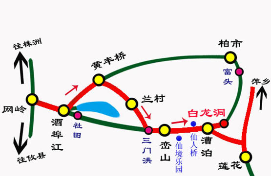 国庆黄金周白龙洞游客觅奇热情高涨