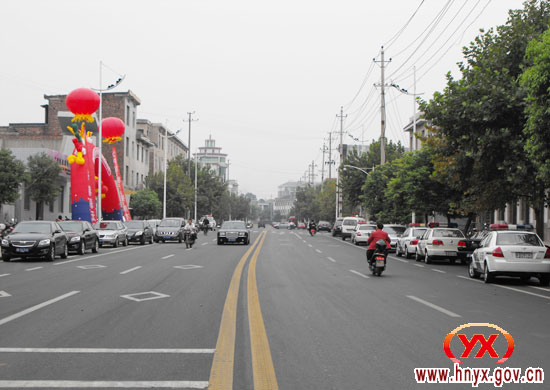 今日攸县之城市主干道