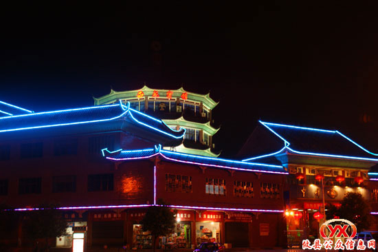 长假，酒店张灯结彩迎宾客（图）