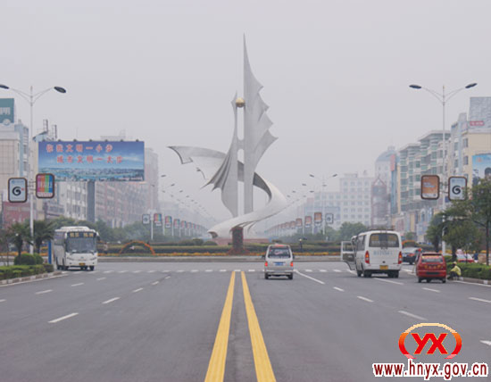 今日攸县之城市主干道