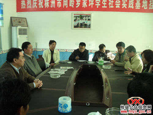 市委常委、市委秘书长王志刚一行到网岭罗家坪村调研