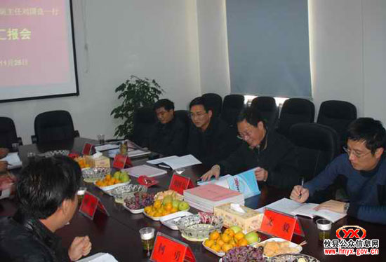 省委学习实践办副主任刘国良来我县检查专项工作