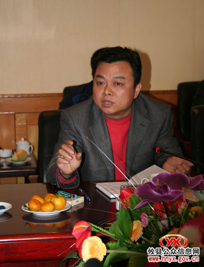 省委巡回检查组组长王孝忠一行来我县检查工作